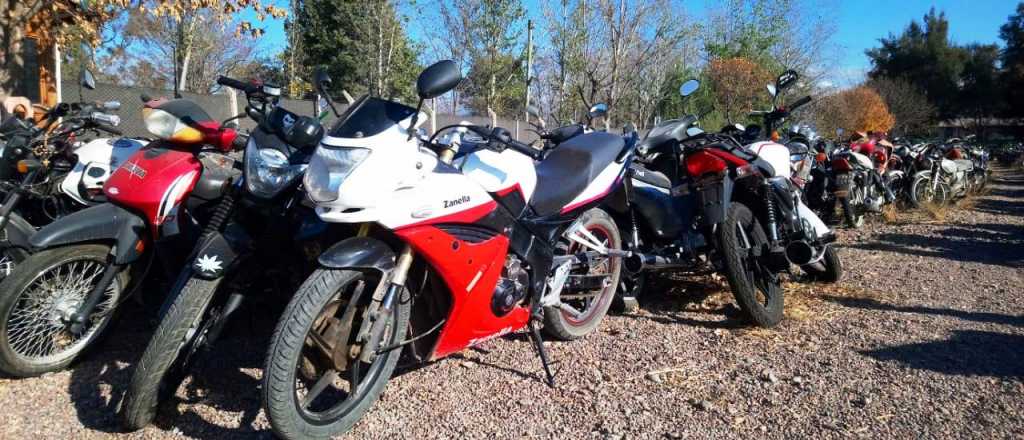 Rematar&aacute;n motos y autos en Godoy Cruz, que han sido secuestrados