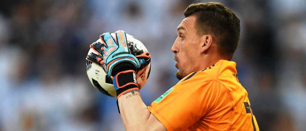 Video: la increíble atajada de Armani