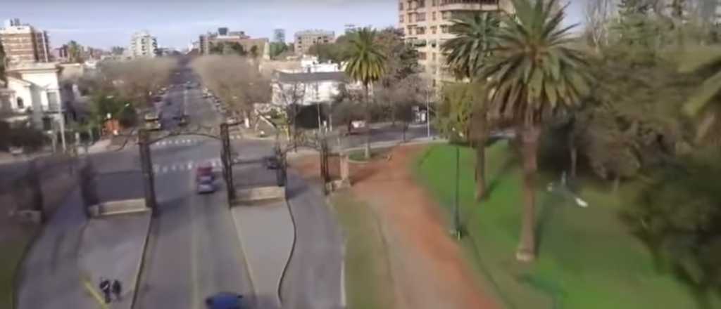 Video: la hermosa Mendoza desde un drone