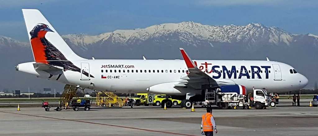 La low cost JetSmart ya vende pasajes a Chile desde Mendoza a $1.800