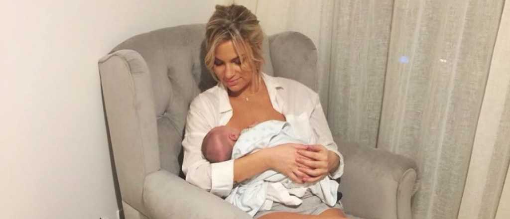 La tierna foto del beb&eacute; de Ail&eacute;n Bechara