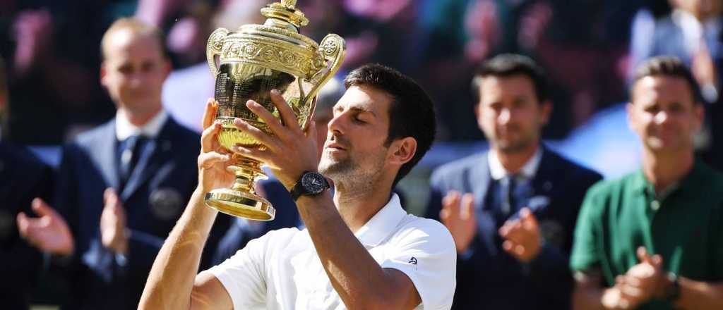 Djokovic aplastó a Anderson y se coronó campeón en Wimbledon
