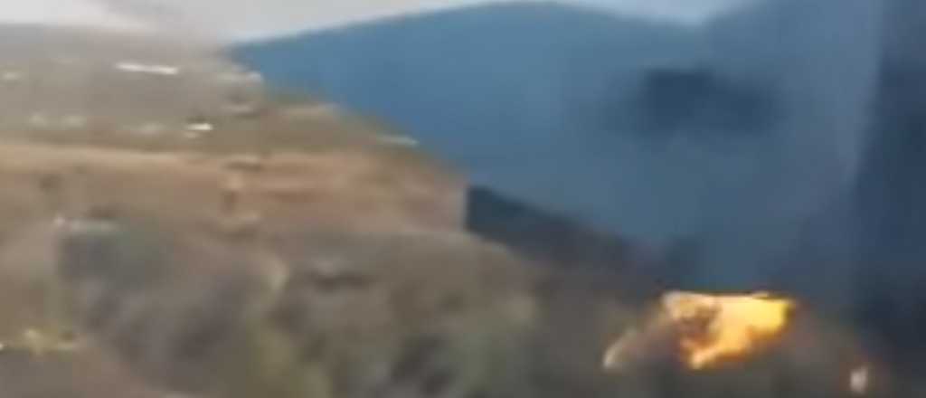 Video: el pasajero de un avión grabó el momento en el que se estrella