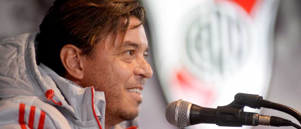 Video: el técnico de River disparó munición gruesa contra el presidente de Boca