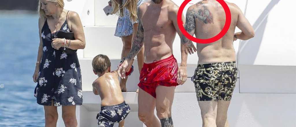 El hermano de Messi le dedicó un tatuaje
