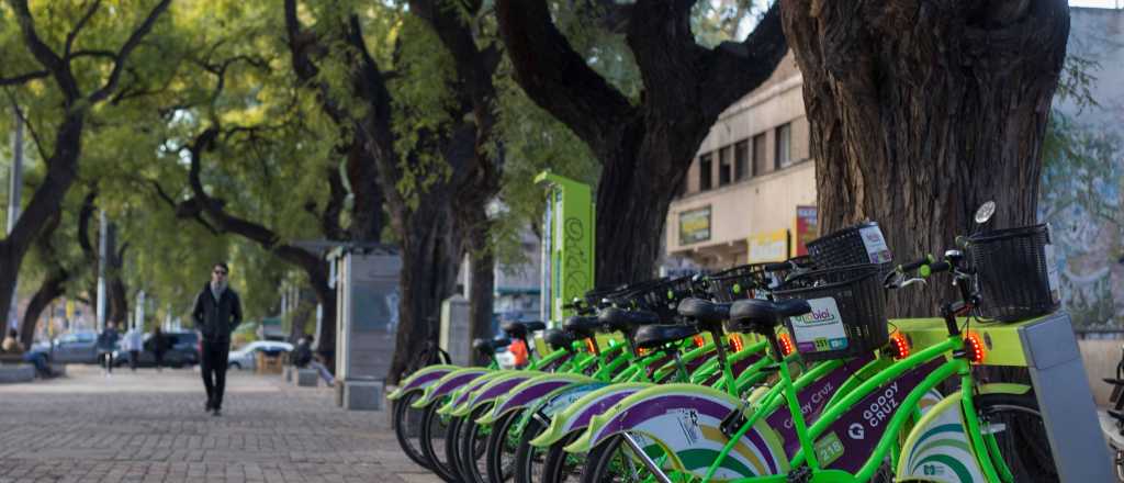 Ya funciona una nueva estaci&oacute;n de bicicletas en la Alameda