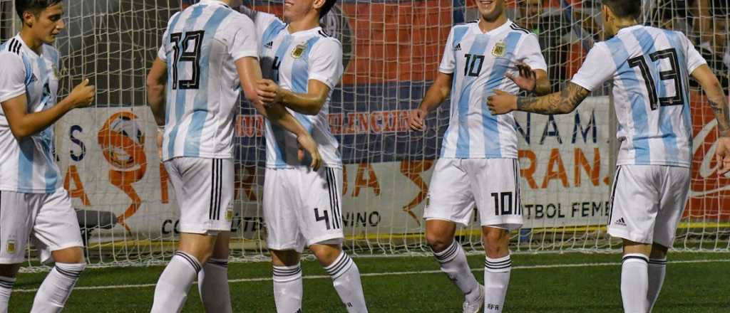 La Sub 20 de Argentina volvió a ganar y clasificó a semifinales