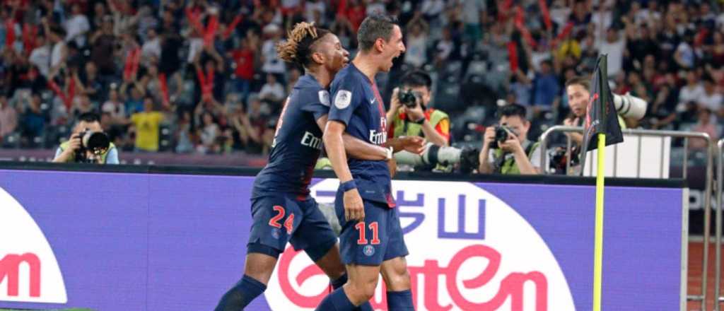 Video: una asistencia de Di Mar&iacute;a entre las mejores de la fecha en Francia