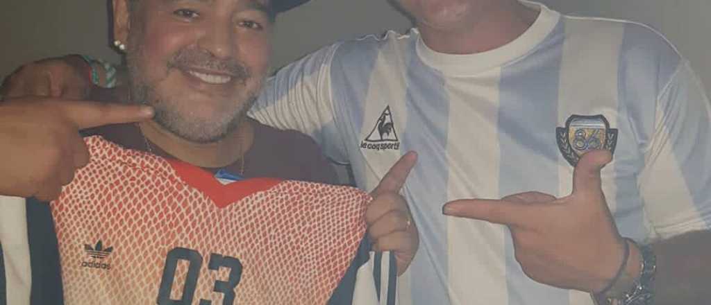 Video: la noche descontrolada de Maradona con El Pepo