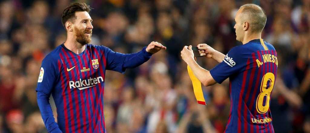 Iniesta le dejó una tarea muy importante a Messi en el Barcelona