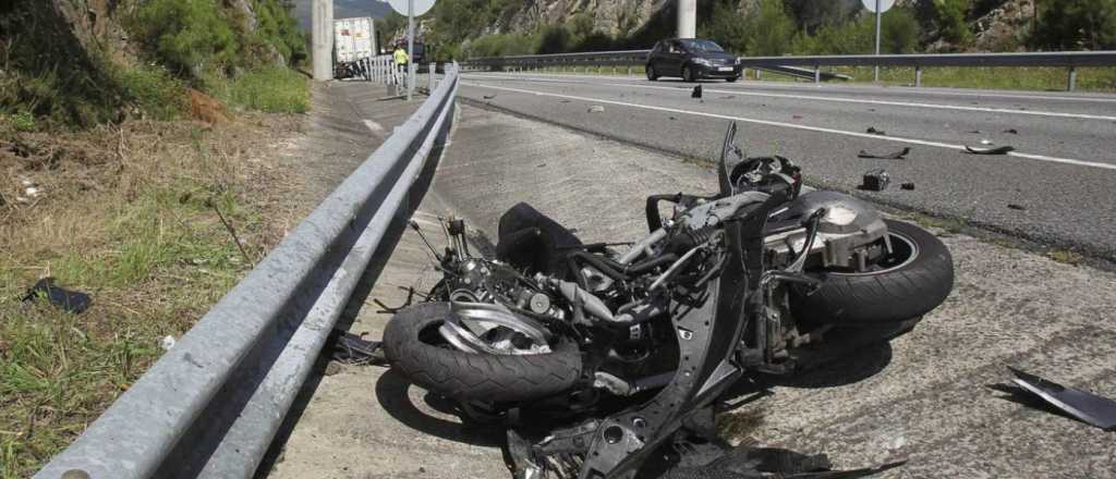 Un motociclista falleció esta mañana atropellado en Las Heras