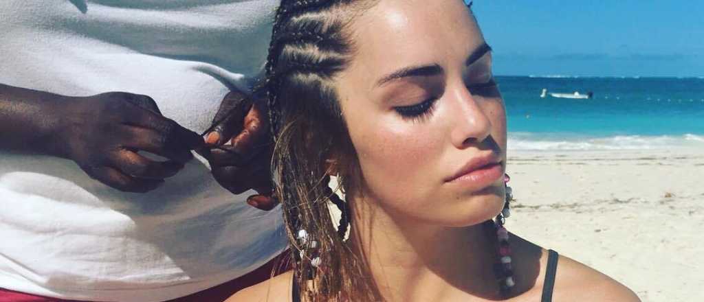 La Esp&oacute;sito record&oacute; una experiencia con la China Su&aacute;rez en una playa nudista