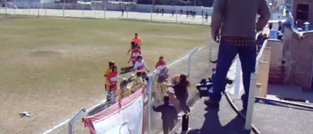 Video: jugadoras de fútbol de Córdoba terminaron a las trompadas