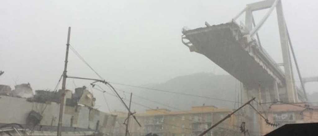 Al menos 20 muertos al desplomarse el puente de una autopista en Italia