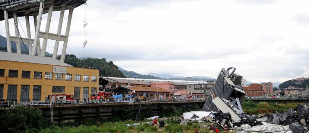 Se eleva a 38 el número de muertos por el derrumbe del puente en Italia