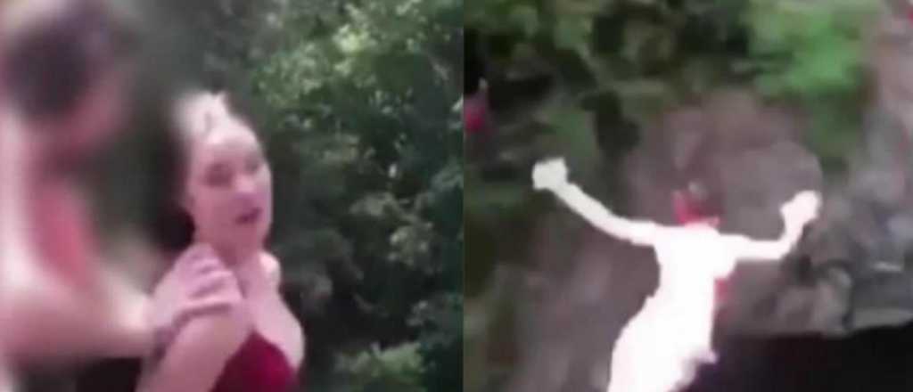 Imputaron a la joven que empujó a su amiga de un puente y fue viral