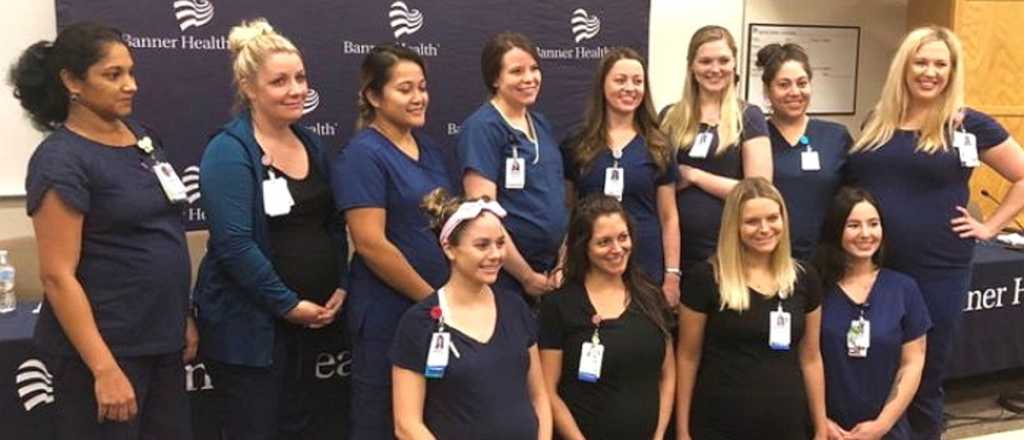 El curioso caso de las 16 enfermeras embarazadas al mismo tiempo