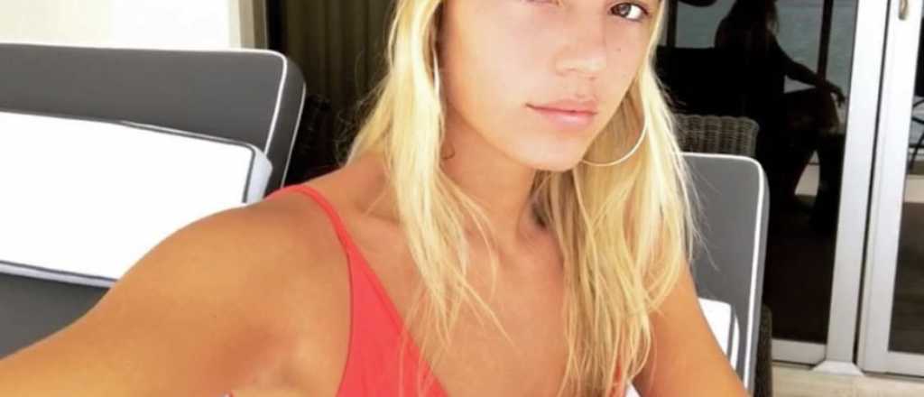 Esta modelo estaría de novia con un famoso futbolista argentino