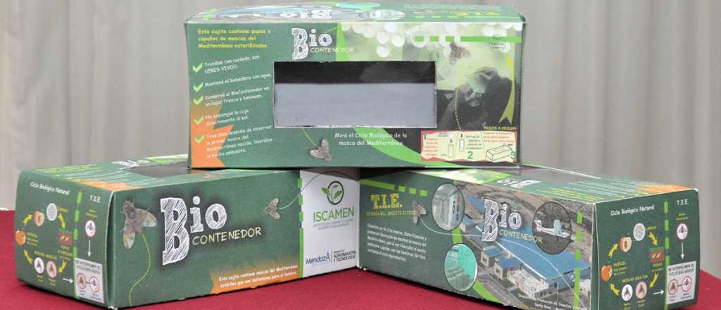 Entregan biocontenedores a escuelas primarias de Mendoza