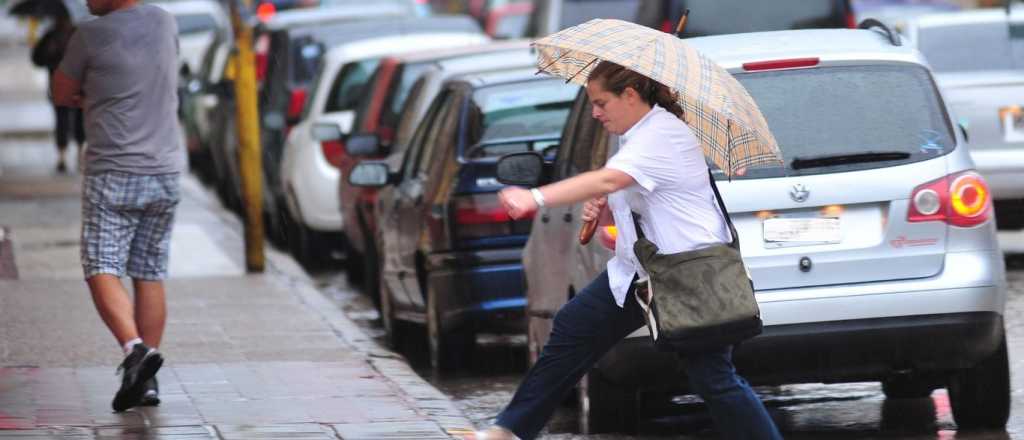 Alerta amarilla por tormentas en Mendoza: en qué zonas