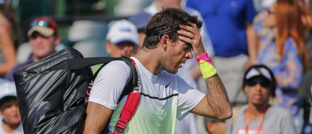 Del Potro volvi&oacute; a jugar pero no le fue bien