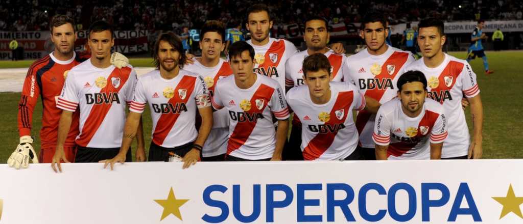 River ganó una copa en casa, con un gol de taco