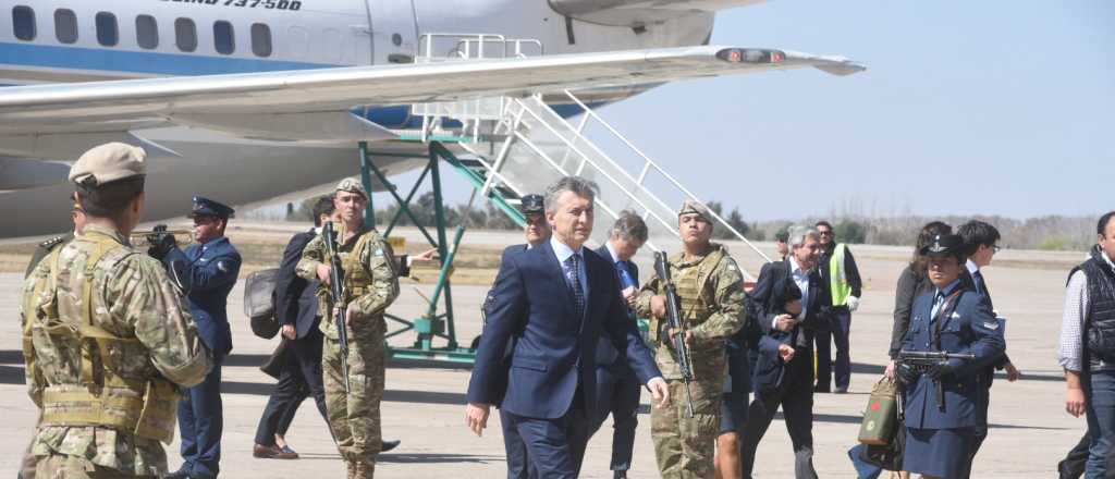 Macri ya est&aacute; en Mendoza