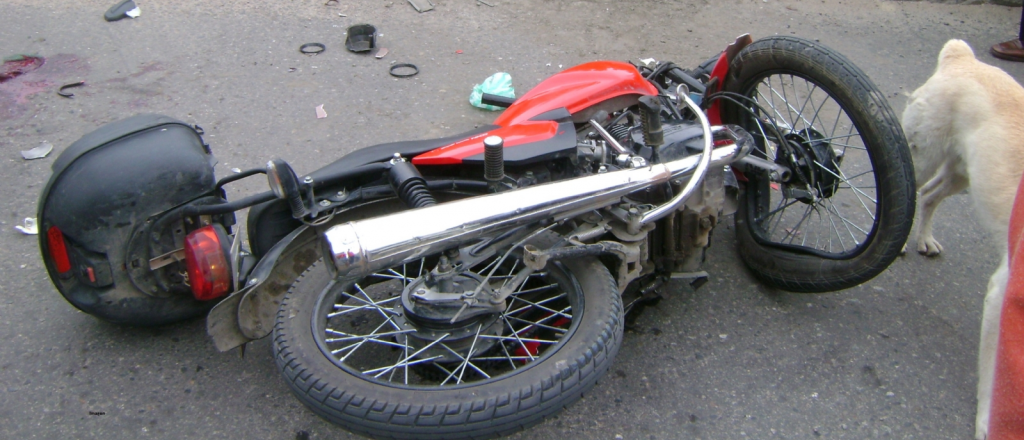 Una mujer y dos ni&ntilde;as se accidentaron en moto sobre Ruta 40, en Luj&aacute;n de Cuyo