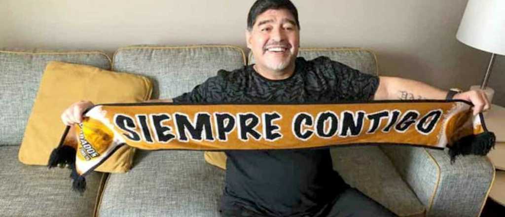 Tras superar sus problemas de salud, Maradona regresó a México