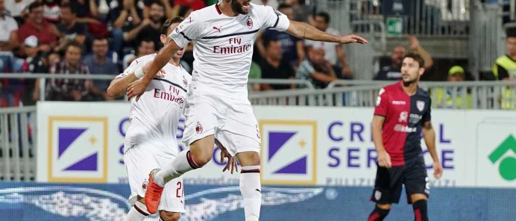 Cuatro partidos después, Higuaín metió su primer gol en Milan