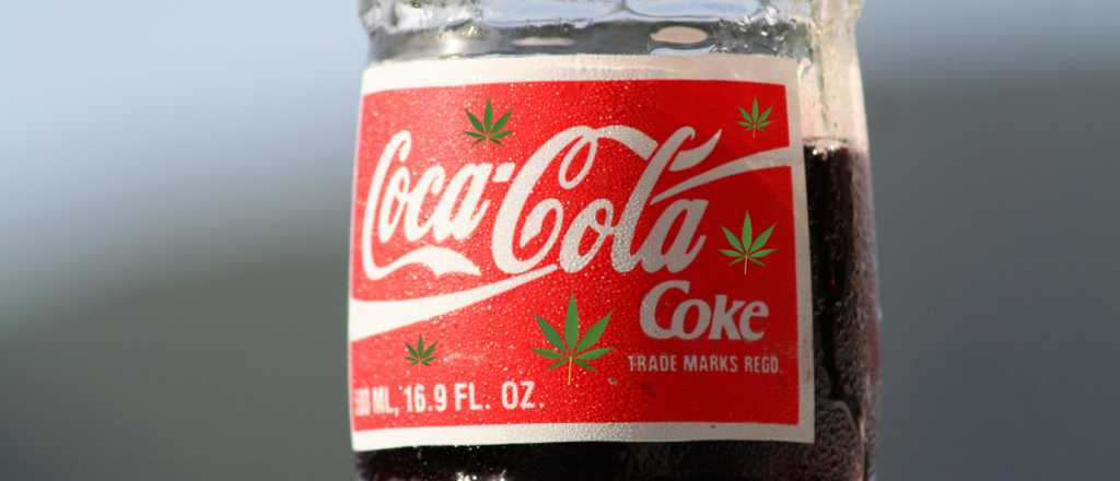 Coca-Cola desarrolla una bebida con aroma y sabor a marihuana