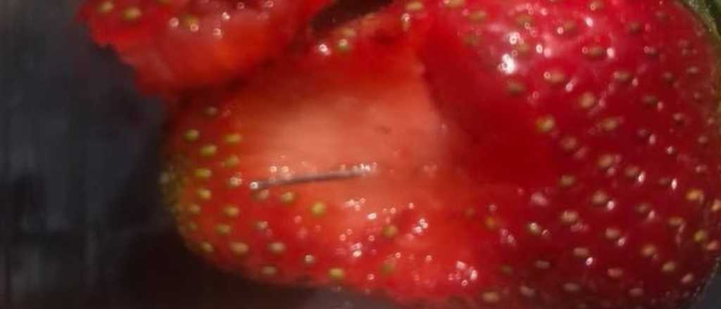 Esc&aacute;ndalo en Australia: vend&iacute;an frutillas con agujas dentro