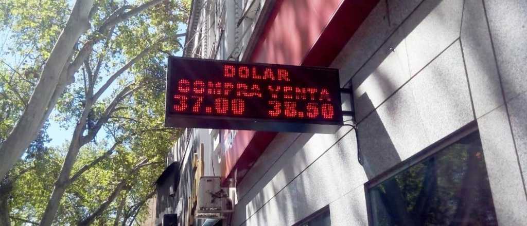 Dólar hoy: en Mendoza se vende a $38,50