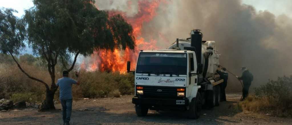 Se incendian más de mil hectáreas en General Alvear