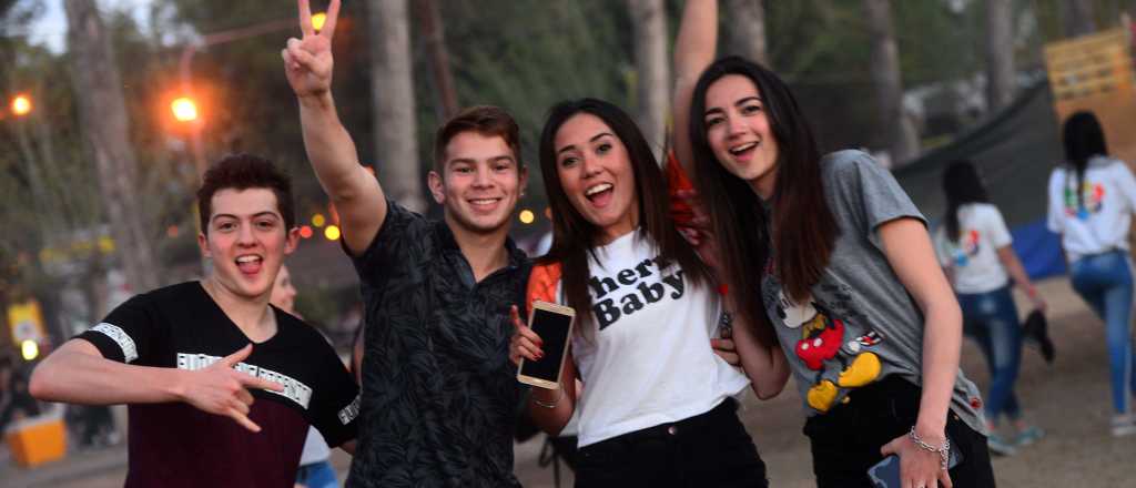 Los jóvenes disfrutaron del festival "Vivo Luján"