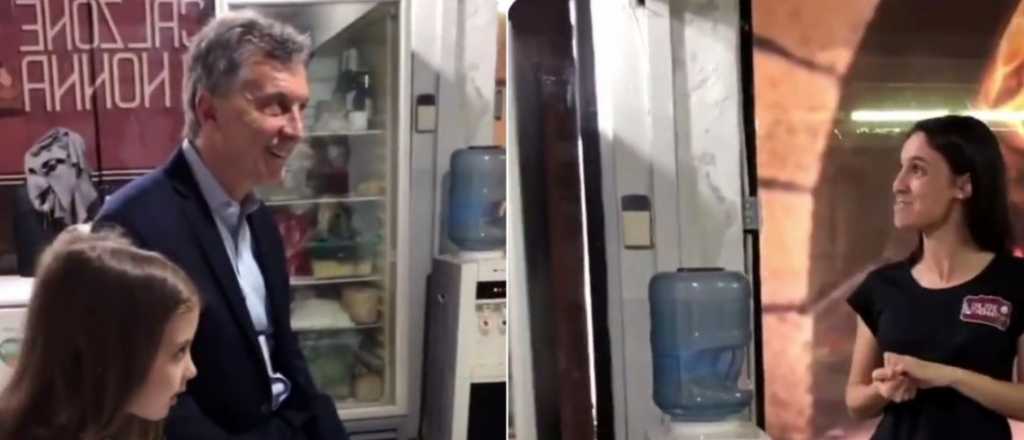 Mensaje de Macri a unos pizzeros: "Abrieron cuando vamos a tener una recesión"