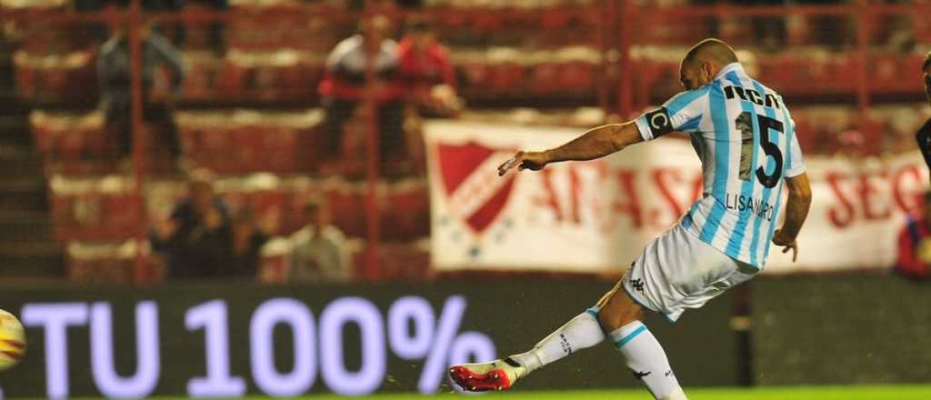 Video: el tanto de López para el 2 a 0 de la Academia sobre el Bicho