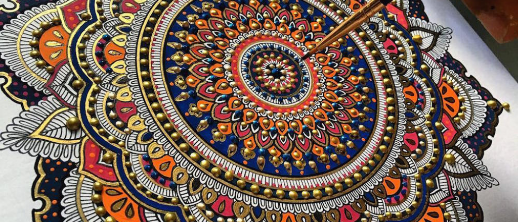 El mandala antiestr&eacute;s que se viraliz&oacute; por Whatsapp