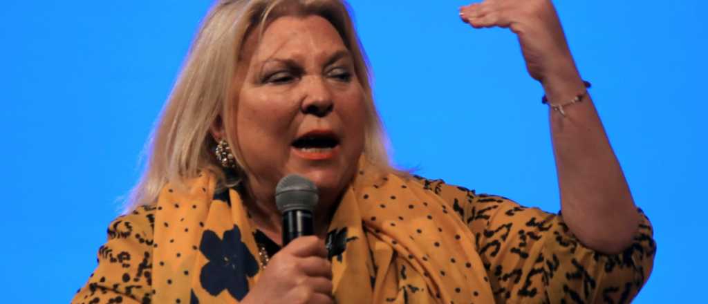 Según Carrió, las vicisitudes económicas son consecuencia "del voto"
