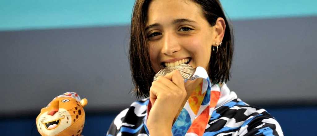 Delfina Pignatiello terminó segunda y ganó otra medalla de plata