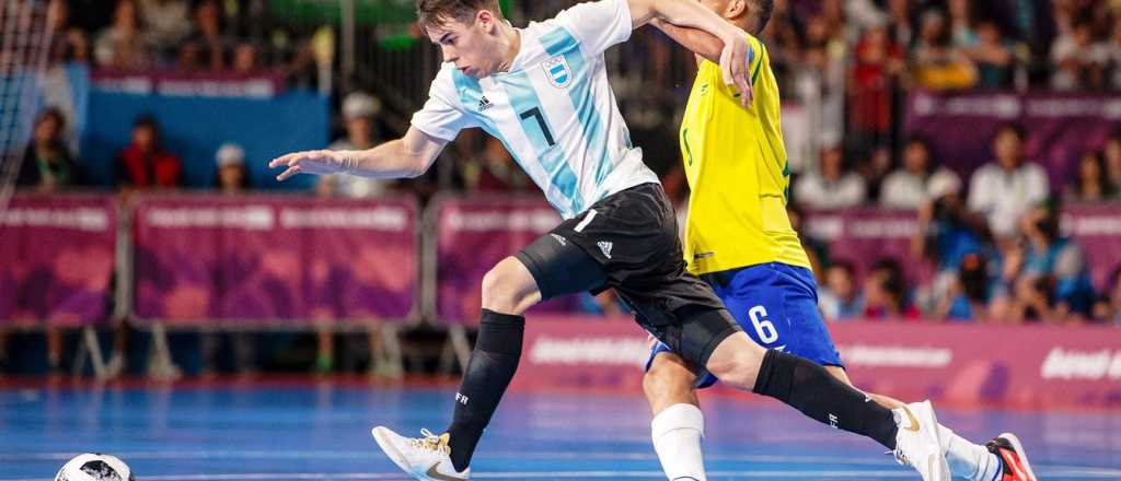 Futsal Olímpico: Argentina perdió ante Brasil y jugará por el bronce