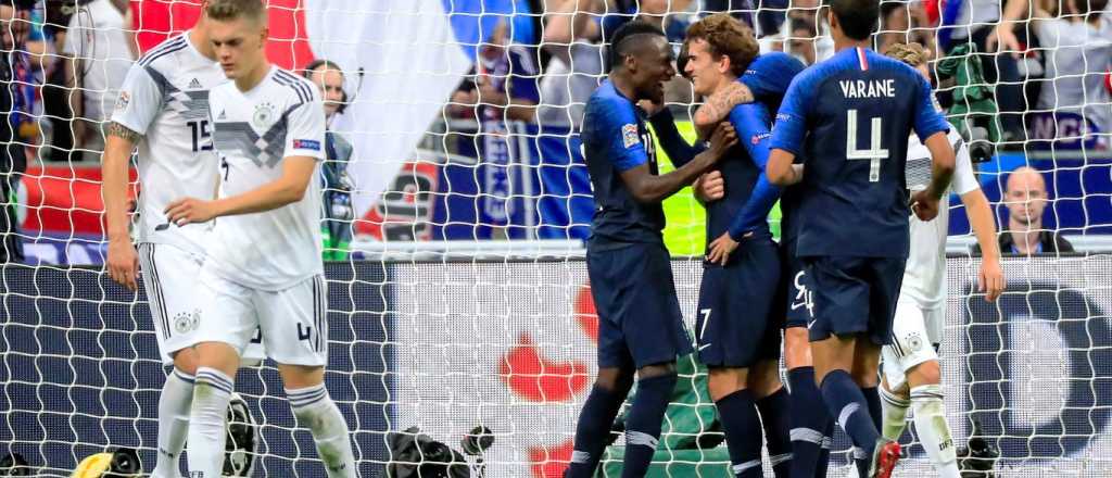Fecha FIFA: Francia le ganó a Alemania y Uruguay cayó ante Japón