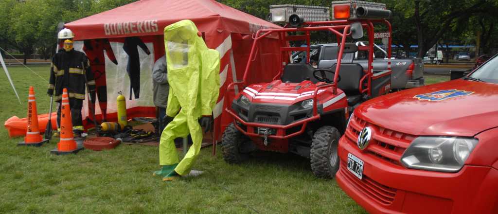 Comienza la Muestra Policial frente al Hotel Intercontinental