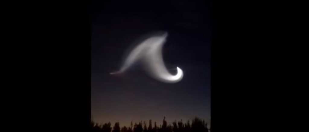 Video: grabaron un extraño fenómeno en el cielo de China