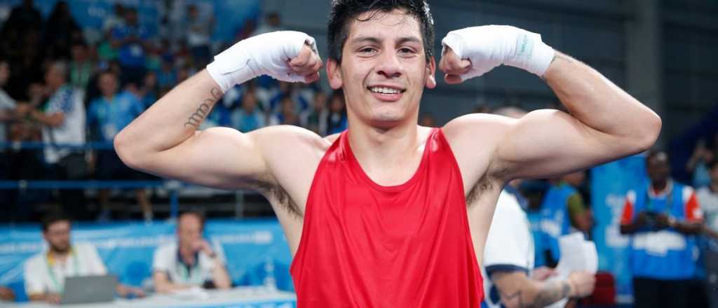 Brian Arregui, en boxeo, aport&oacute; otra medalla dorada para Argentina
