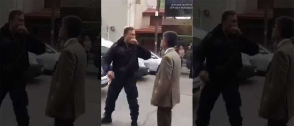 Video: pelea en Mar del Plata entre la policía y un juez por un detenido