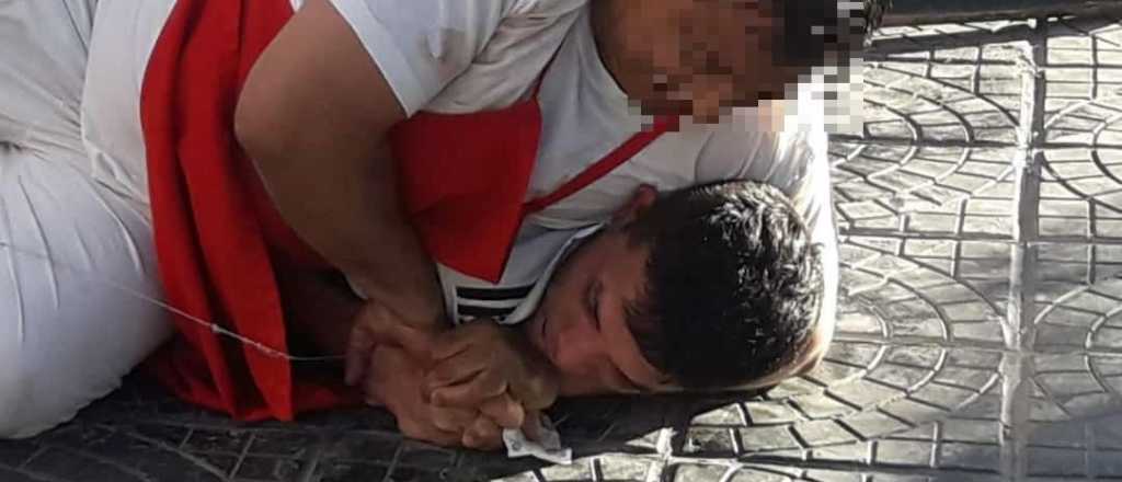 El carnicero y el ladr&oacute;n: una foto que estremece