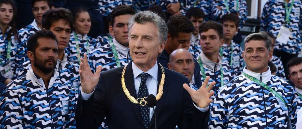 Macri sobre los atletas ol&iacute;mpicos argentinos: "Me he sentido orgulloso"