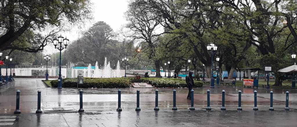 Fin de semana con lloviznas en el Gran Mendoza