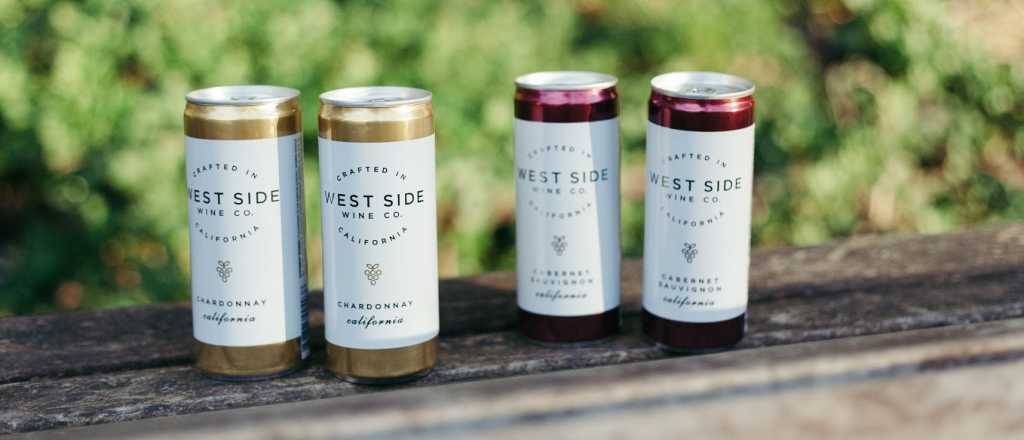 Vino en lata, la estrategia para competir con la cerveza